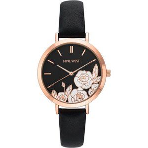 Women's Polyurethane Not water Resistant Designs  Floral Dial Strap Watch